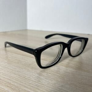 Vintage Bausch & Lomb 5 1/2 D29 B&L 51-20 Eyeglasses Black Frames READ DESC